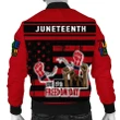 Personalised Juneteenth Since 1865 Bomber Jacket
