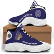 Africa Zone Shoe - Zeta Phi Beta Hand Sign Style Sneakers J.13 A31