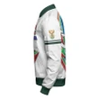 Africa Zone Jacket - South Africa Springbok Flag Sleeve Zip Bomber Jacket J8
