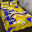 Africazone Quilt Bed Set - Sigma Gamma Rho Full Camo Shark Quilt Bed Set | Africazone
