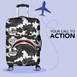 Africazone Luggage Covers - Groove Phi Groove Full Camo Shark Luggage Covers A7
