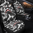 Africazone Car Seat Covers - Groove Phi Groove Full Camo Shark Car Seat Covers A7