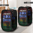 Africa Zone Laundry Hamper - Zeta Phi Beta Nutrition Facts Juneteenth  Special Laundry Hamper A31