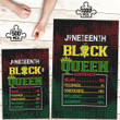 Africa Zone Jigsaw Puzzle - Chi Eta Phi Nutrition Facts Juneteenth Jigsaw Puzzle A31