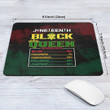 Africa Zone Mouse Pad - Chi Eta Phi Nutrition Facts Juneteenth Mouse Pad A31