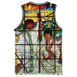 Africazone Clothing - Ethiopian Orthodox Flag Basketball Jersey A7 | Africazone