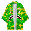 Africazone Clothing - Chi Eta Phi Full Camo Shark Kimono A7 | Africazone