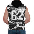Africazone Clothing - Groove Phi Groove Full Camo Shark Sleeveless Hoodie A7 | Africazone
