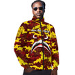 Africazone Clothing - Iota Phi Theta Full Camo Shark Padded Jacket A7 | Africazone