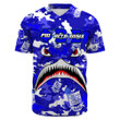 Africazone Clothing - Phi Beta Sigma Full Camo Shark Baseball Jerseys A7 | Africazone