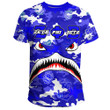 Africazone Clothing - Zeta Phi Beta Full Camo Shark T-shirt A7 | Africazone