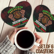 Africa Zone Coasters (Sets of 6) - Iota Phi Theta Juneteenth Coasters A31