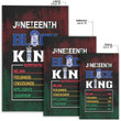 Africa Zone Area Rug - Phi Beta Sigma Nutrition Facts Juneteenth Area Rug A31