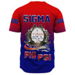 Sigma Phi Psi Gradient Baseball Jerseys A31 | Africazone.store