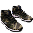 Africa Zone Shoes - Phi Beta Sigma Camouflage Sneakers J.11 A31