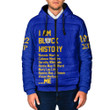 Sigma Gamma Rho Black History Hooded Padded Jacket A31 | Africazone.store