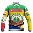 Africa Zone Clothing - Comoros Active Flag Baseball Jacket A35