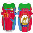 Africa Zone Clothing - Eritrea Active Flag Batwing Pocket Dress A35
