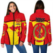 Africa Zone Clothing - Tigray Active Flag Women Padded Jacket a35