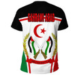 Africa Zone Clothing - Sahrawi Arab Active Flag T-Shirt A35