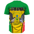 Africa Zone Clothing - Sao Tome and Principe Active Flag Baseball Jersey A35