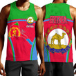 Africa Zone Clothing - Eritrea Active Flag Men Tank Top A35