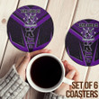 Africa Zone Coasters (Sets of 6) - KLC Sporty Style Coasters | africazone.store
