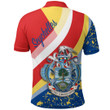 Africa Zone Clothing - Seychelles Special Flag Polo Shirt A35