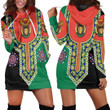 Africa Zone Clothing - South Africa Dashiki Hoodie Dress A35