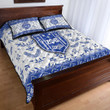 Africa Zone Quilt Bed Set - Zeta Phi Beta Christmas Quilt Bed Set A35