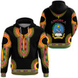 Africa Zone Clothing - Angola Dashiki Hoodie A95