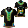 Africa Zone Clothing - Sierra Leone Dashiki Polo Shirts A95