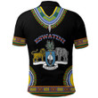 Africa Zone Clothing - Eswatini Dashiki Polo Shirts A95