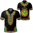 Africa Zone Clothing - Mauritania Dashiki Polo Shirts A95