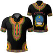 Africa Zone Clothing - Angola Dashiki Polo Shirts A95