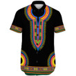 Africa Zone Clothing - Democratic Republic Of The Congo Dashiki Short Sleeve Shirt A95