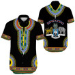 Africa Zone Clothing - Eswatini Dashiki Short Sleeve Shirt A95