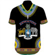 Africa Zone Clothing - Eswatini Dashiki Short Sleeve Shirt A95