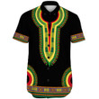 Africa Zone Clothing - Mali Dashiki Short Sleeve Shirt A95