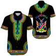 Africa Zone Clothing - Namibia Dashiki Short Sleeve Shirt A95