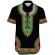 Africa Zone Clothing - Mozambique Dashiki Short Sleeve Shirt A95