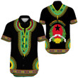 Africa Zone Clothing - Guinea Bissau Dashiki Short Sleeve Shirt A95