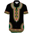 Africa Zone Clothing - Madagascar Dashiki Short Sleeve Shirt A95