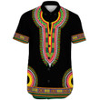 Africa Zone Clothing - Benin Dashiki Short Sleeve Shirt A95