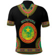 Africa Zone Clothing - Mauritania Dashiki Polo Shirts A95
