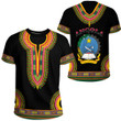 Africa Zone Clothing - Angola Dashiki T-shirt A95