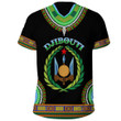 Africa Zone Clothing - Djibouti Dashiki T-shirt A95