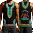 Africa Zone Clothing - Lesotho Dashiki Tank Top A95