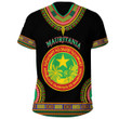 Africa Zone Clothing - Mauritania  Dashiki T-shirt A95