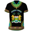 Africa Zone Clothing - Sierra Leone Dashiki T-shirt A95